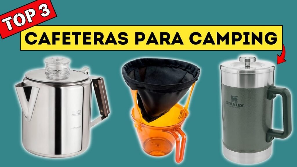 5 recetas fáciles con una cafetera de camping para camping