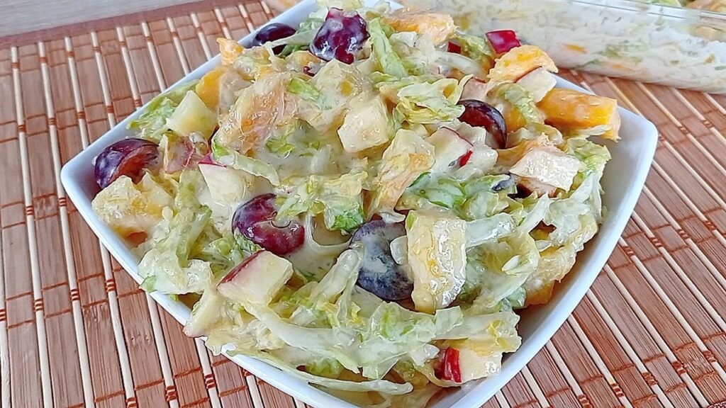 Ensaladas dulces: receta #75 para sorprender a tus hijos
