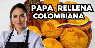 Menú del día barato: papa rellena con arroz