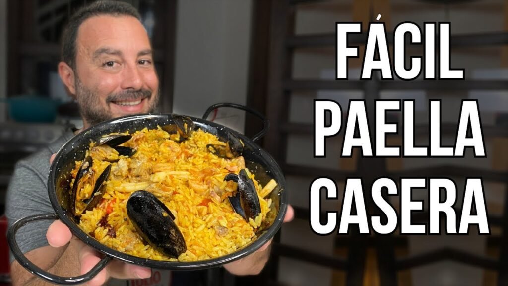 Receta tradicional de paella de Colombia paso a paso