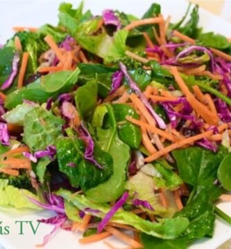 Recetas de ensalada ricas en hierro