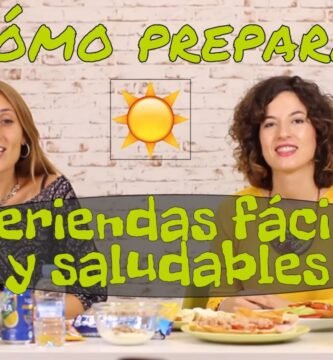 Recetas fáciles de merienda saludables