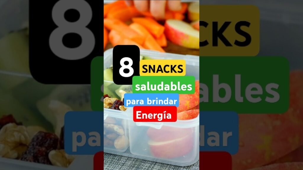 Recetas fáciles de snacks saludables