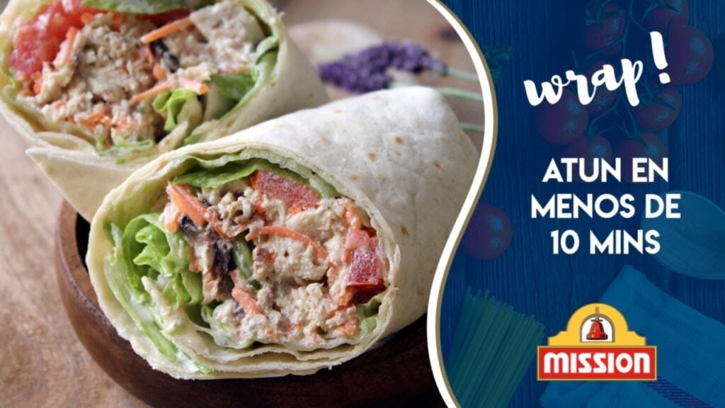 Recetas fáciles para preparar wrap en menos de 10 minutos
