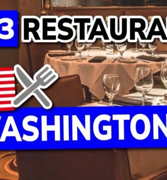 Restaurantes nuevos en Washington DC que debes conocer
