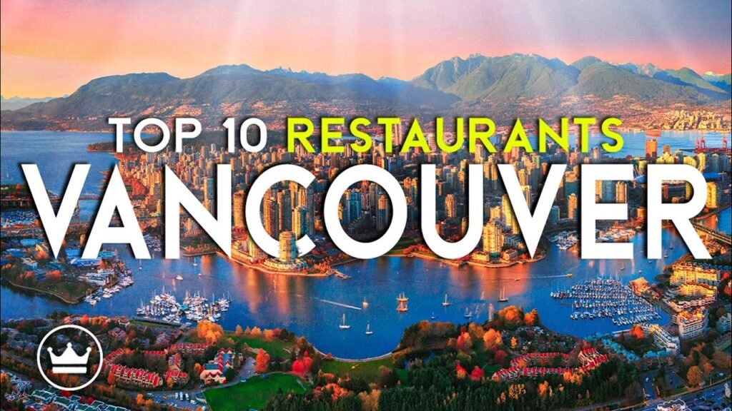 Top restaurantes con vista en Vancouver
