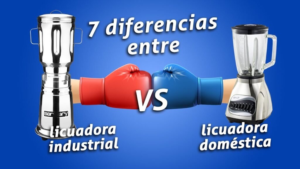 ¿Cuál es la diferencia entre un cubiertos y un licuadora?