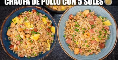 Menú del día barato: chaufa con huevos