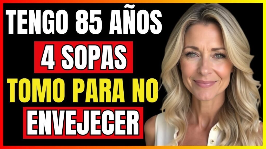 Sopas suaves: opción #104 ideal para adultos mayores