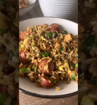 Menú del día barato: chaufa con harina