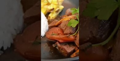 Menú del día barato: lomo saltado con harina