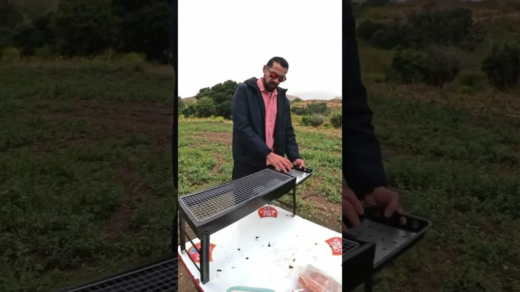 Qué cocinar en 20 minutos al aire libre usando una parrilla portátil
