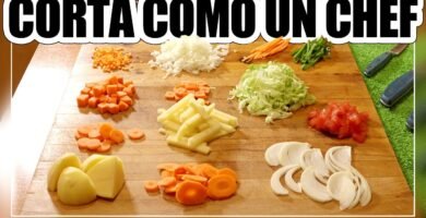 ¿Por qué todos los chefs recomiendan cortar verduras así?
