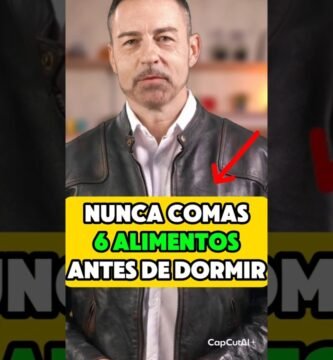 ¿Qué comer antes de una reunión importante? antes de dormir