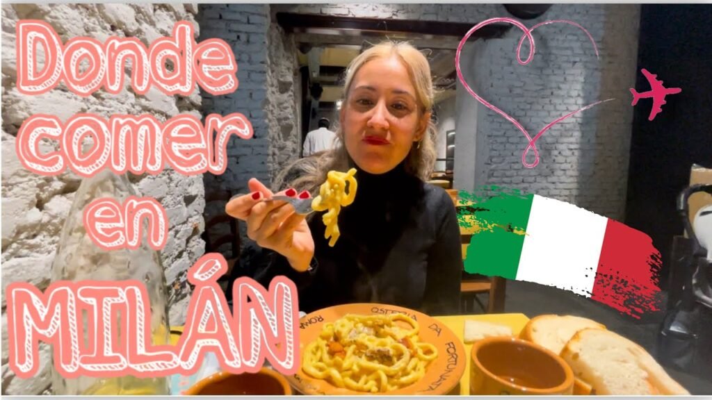 Comida típica en Milán