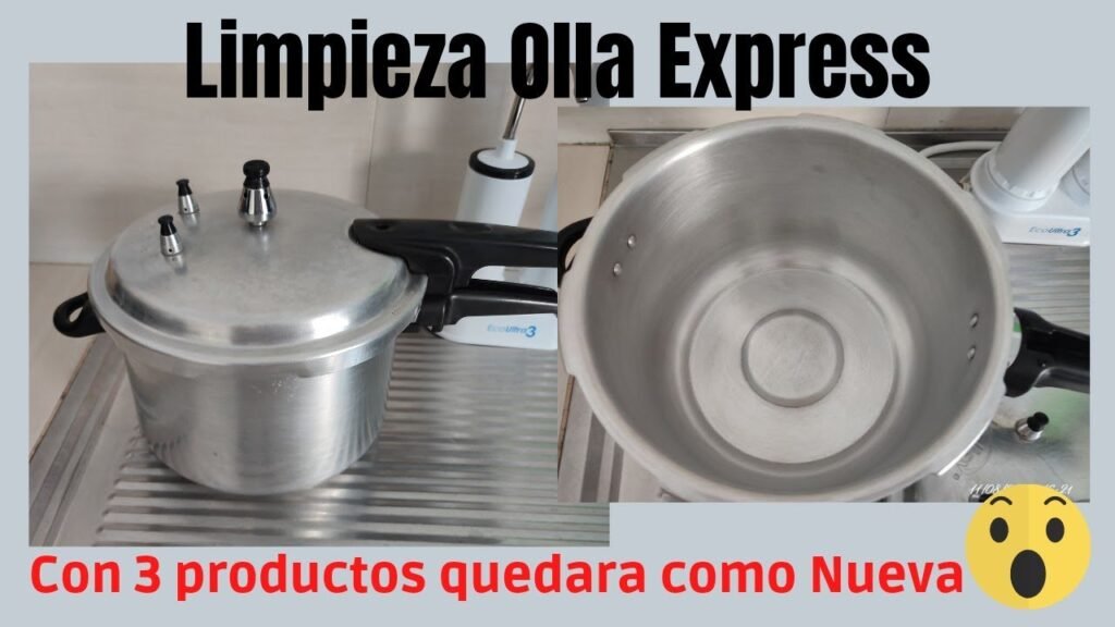 Cómo limpiar correctamente un olla a presión