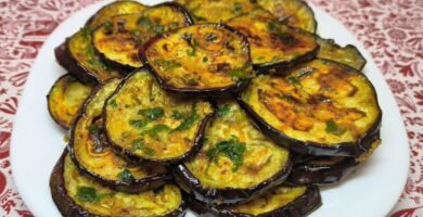 Cómo lograr un mejor sabor al emplatar berenjena