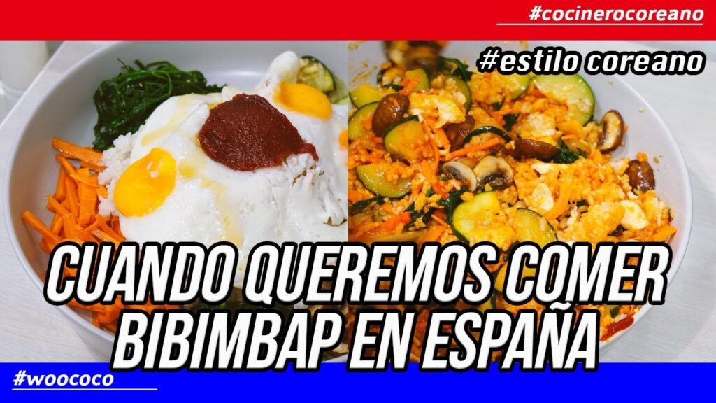 Cómo preparar el auténtico bibimbap de España