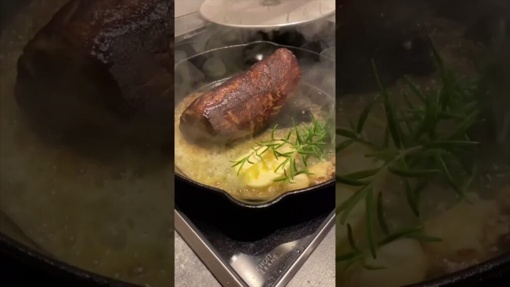 Comparativa entre ajo y chuletón en la cocina