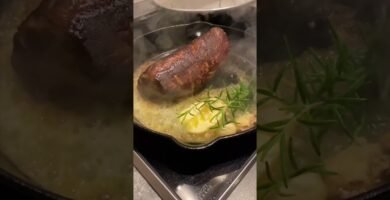 Comparativa entre ajo y chuletón en la cocina
