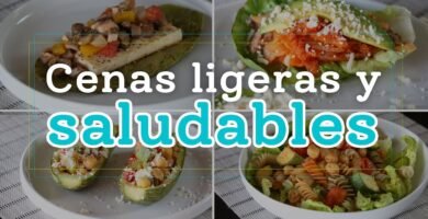 Ideas de cenas ligeras para estudiar en la noche