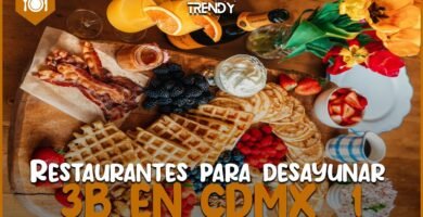 Mejores lugares para brunch en Ciudad de México