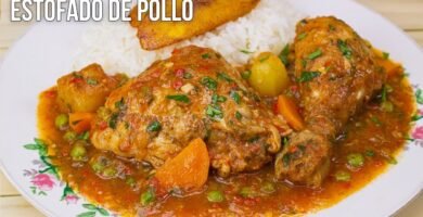 Menú del día barato: estofado de pollo con zapallo