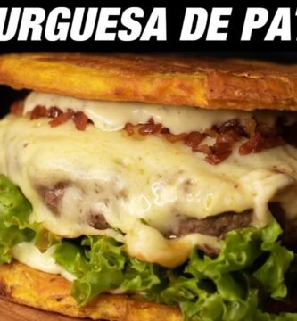 Menú del día barato: hamburguesas caseras con plátano