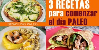 Recetas adaptadas a la dieta paleo