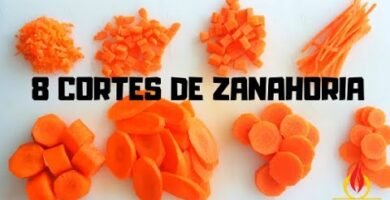 ¿Cuál es la mejor forma de picar zanahoria?