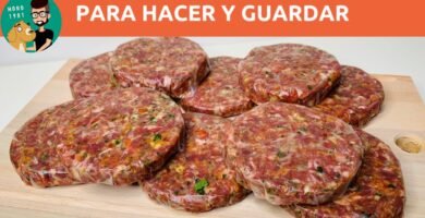 Cocina casera económica: hamburguesas caseras rendidor