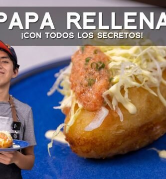 Cocina casera económica: papa rellena rendidor