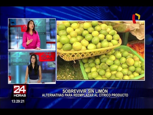 Cómo reemplazar la limón si no la tienes en casa