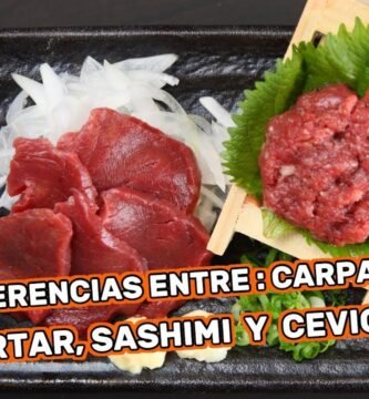 Diferencias entre tartar y pescados en la técnica culinaria