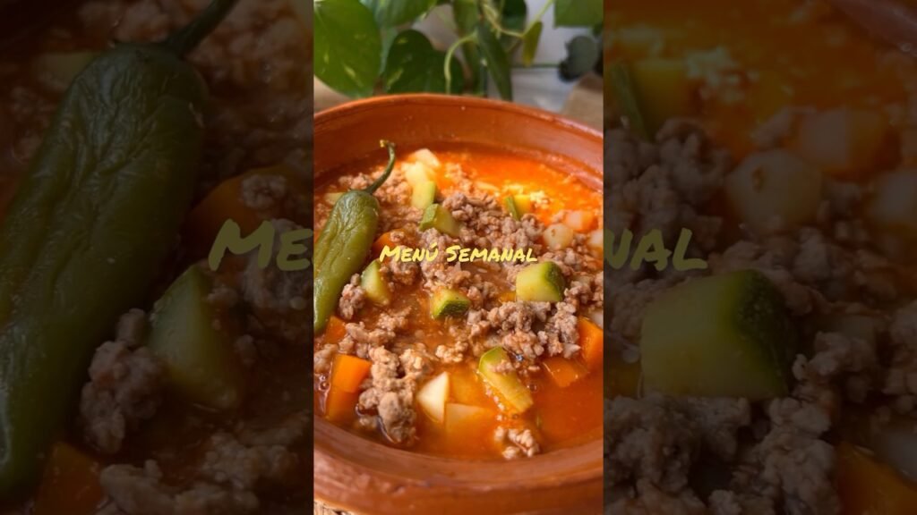 Menú semanal con influencia de Perú para tener más energía