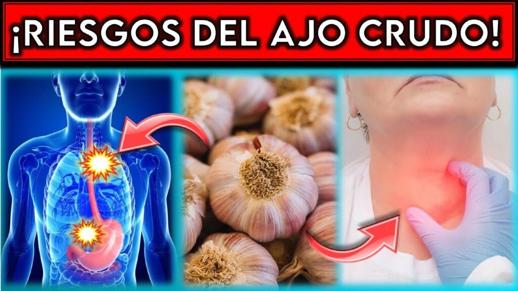 ¿Con qué no se debe mezclar la ajo?