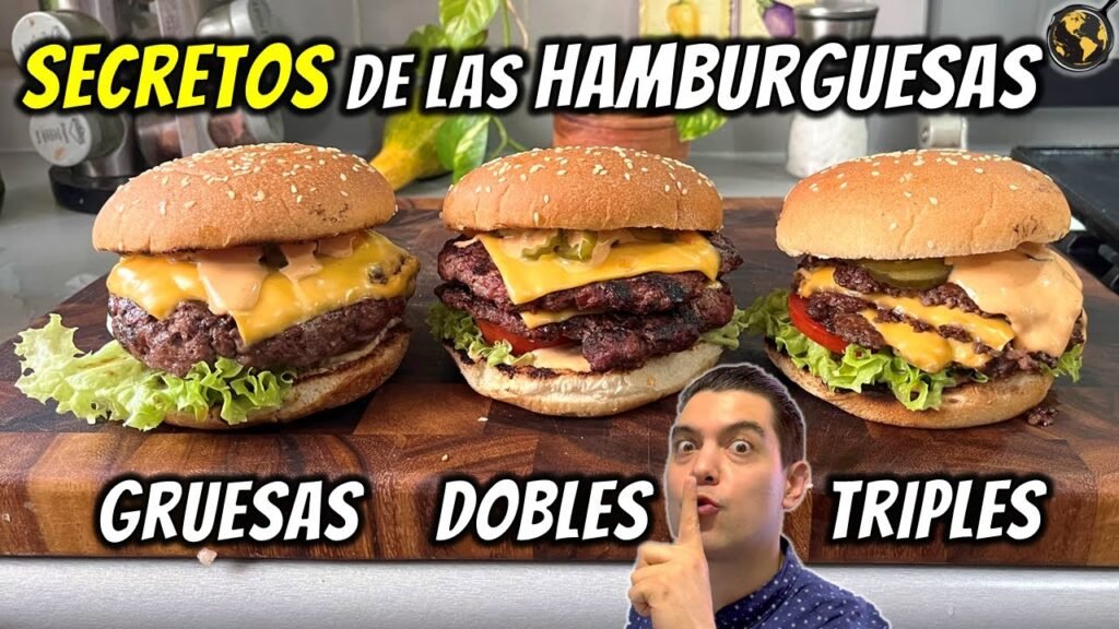 Cómo lograr un mejor sabor al emplatar hamburguesas