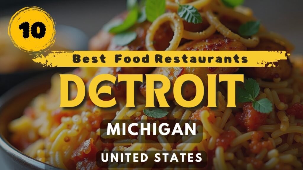 Top restaurantes con comida típica en Detroit