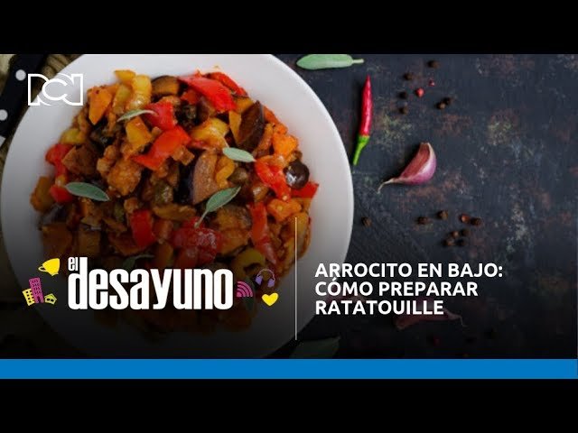 Comida callejera de Colombia: aprende a hacer ratatouille