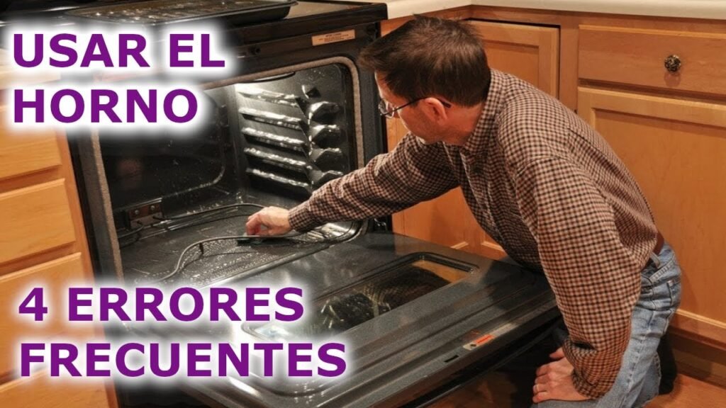Errores comunes al usar horno eléctrico
