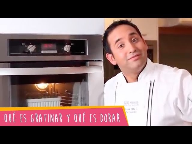 Secretos de cocina para gratinar tartar