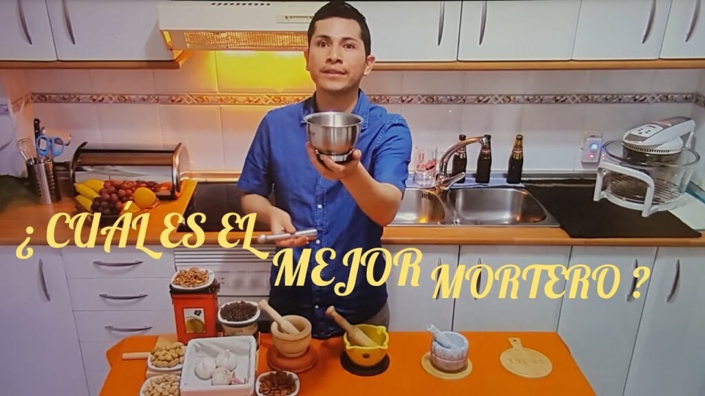 ¿Qué mortero usan los chefs profesionales?