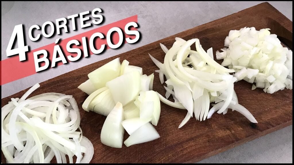 Cómo cortar cebolla correctamente