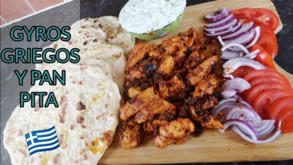Receta tradicional de gyros de India paso a paso