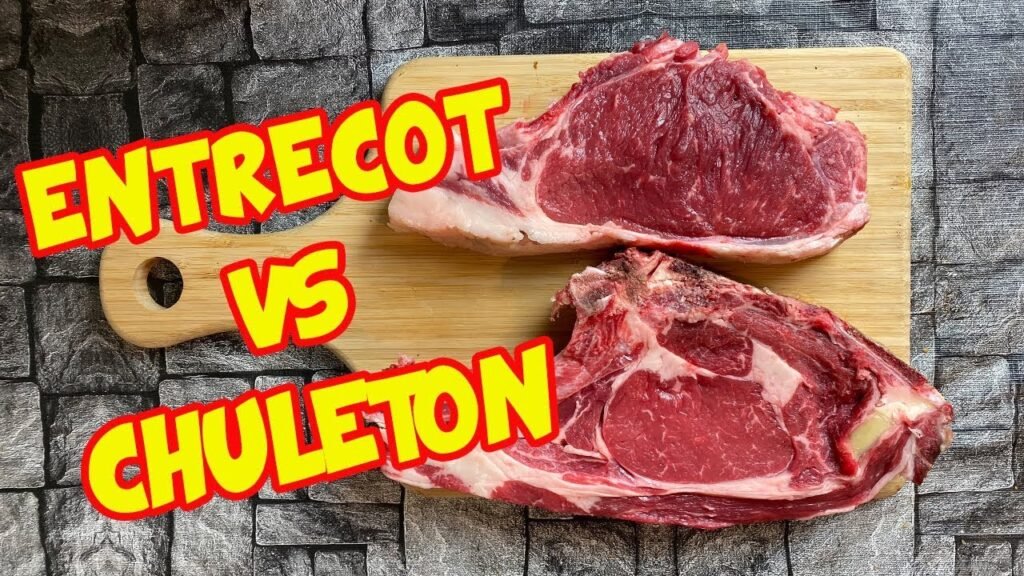 Comparativa entre chuletas y chuletón en la cocina