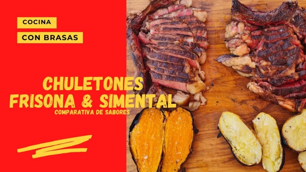 Comparativa entre chuletón y pescados en la cocina
