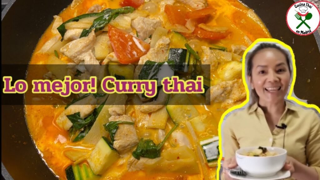 Comida callejera de Tailandia: aprende a hacer curry