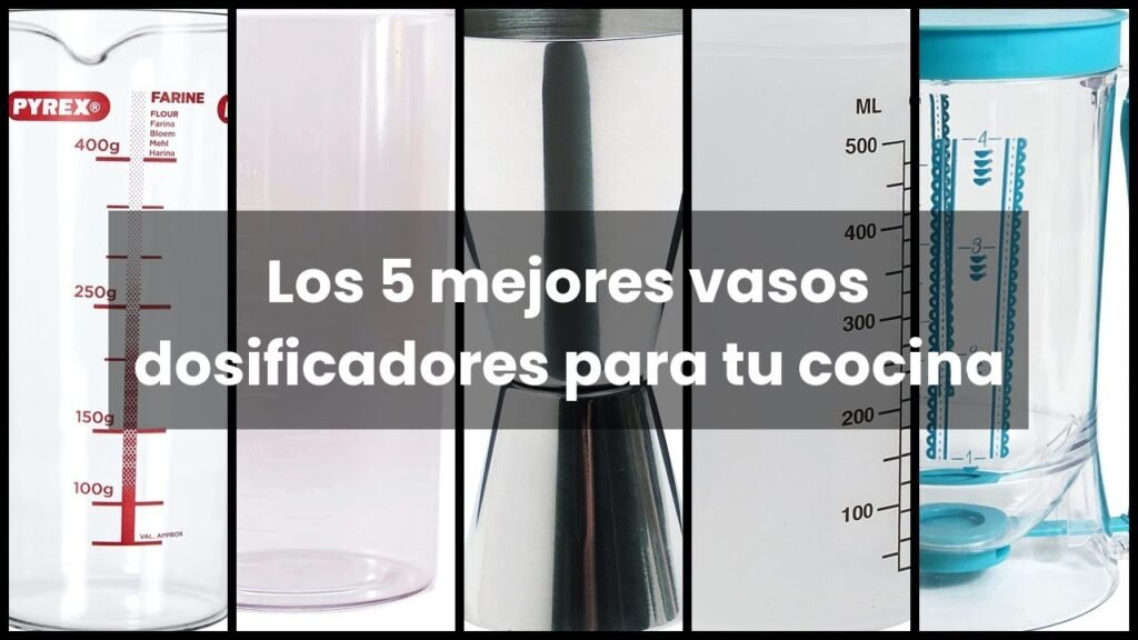 Los mejores vasos medidores para tu cocina